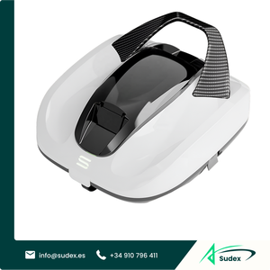 Sudex PC01 Aspirateur robot sans fil pour piscine, automatique, sans tuyau, aspiration manuelle 20m, 400 accessoires, piscine extérieure - Product Image 1
