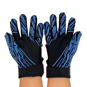 Gants de gardien de but professionnels de qualité supérieure, en latex allemand de 4 mm, avec grip de contact, fabrication OEM au Pakistan - Product Image 3