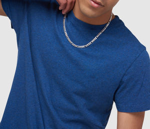 T-shirt Homme Col Rond Manches Courtes Couleur Unie Personnalisé OEM Haute Qualité 100% Coton Coupe Oversize Épaules Tombantes - Product Image 5