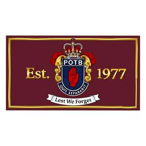 Bandera de Erin POTB de Lodge, Bandera de Tennessee con la inscripción 'Que no se olvidemos', de algodón cosida, 3 x 5 pies, bordada a mano, Bandera 'Quis Separabili' - Product Image 1