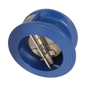 High Performance <b>Cast</b> <b>Iron</b> Dual <b>Plate</b> Check Valve 2 Inch Class 150 Compact Wafer Design Industrial Pipeline Water C-Way - Product Image 5