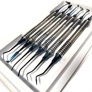 CLASTY INSTRUMENTS Kit de brosses dentaires pour tissus mous, soin des gencives, hygiène buccale, ensemble de brosses de nettoyage réutilisables en acier, instrument certifié CE - Product Image 6