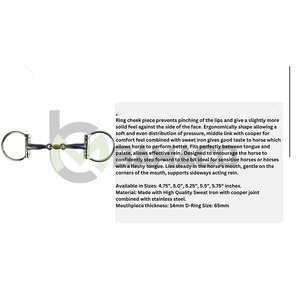 Novedad: Otros Productos Ecuestres - Brida Francesa de Anillo Suelto en Oferta Online - Brida Francesa de Anillo Suelto Única - Product Image 6