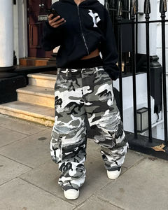 Pantalones Cargo Camuflaje Desgastado Personalizados para Hombre, Nuevo Diseño, Estilo Urbano, Pantalones Cargo Combinados 2026 - Product Image 5