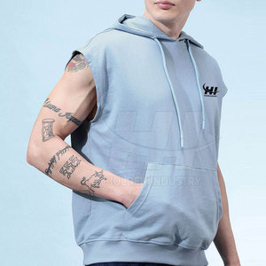 Comfortable Gym <b>Hoodies</b> Soft Cotton Blend Gym <b>Hoodies</b> Stretch Gym <b>Hoodies</b> For Daily <b>Workout</b> Use - Product Image 6
