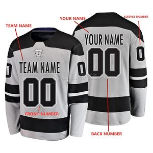 Uniforme de Hockey sobre hielo de alta calidad, ropa deportiva personalizada de nivel superior, para equipos al aire libre, Jersey Grunted, 100% - Product Image 2