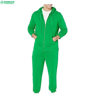 Sudaderas con Cremallera para Hombre de la Mejor Calidad, 100% Algodón, Felpa Francesa, Corte Regular, Lisas, con Cremallera - Product Image 1