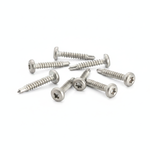 PDC Pan Head Stainless Steel (304/316/410) Self-Drilling <b>Screws</b> Class 8 Grade Natural Finish Metric Inch Phillips Drive Deep - Product Image 1