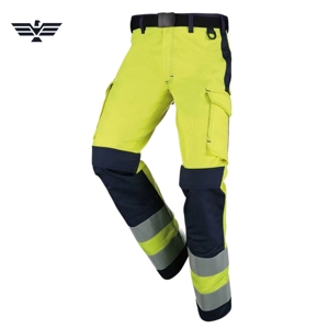 Pantalons de travail de sécurité à haute visibilité EMPIRE TREND WEARS - Pantalons de travail cargo haute visibilité avec plusieurs poches - Product Image 2