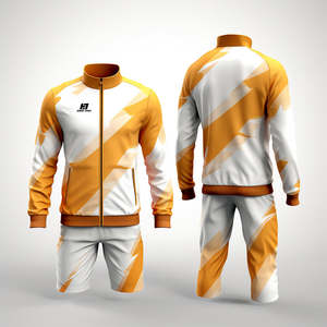 Chándal Personalizado con Estampado por Transferencia Térmica, Ligero, Tejido, con Cierre Completo, Ecológico, Transpirable, 100% Poliéster, Diseña el Tuyo Propio - Product Image 5