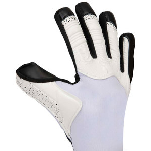 Football Goalkeeper Gloves Full Finger Non Slip Breathable Adjustable Wrist <b>Strap</b> Unisex Sports PU Leather Material Pull - Product Image 6