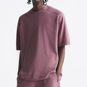 Camisetas de Hombre al por Mayor de Alta Calidad, 100% Algodón, Corte Holgado con Hombros Caídos, Estilo Urbano - Product Image 2
