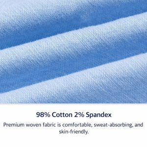 Chemise à manches longues pour enfants personnalisée, 100% coton <span class=keywords><strong>blanc</strong></span>, 2-8 ans, garçons, chemises Oxford décontractées à boutons, OEM ODM en gros - Product Image 5