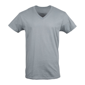 T-shirt pour homme à col rond - 100% coton jersey tricoté respirant, séchage rapide, anti-rides, décontracté, pour le travail, utilisation en intérieur/extérieur - Product Image 2