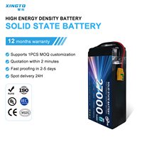 Batterie lithium-ion NMC semi-solide au silicium-carbone XINGTO 27000 mAh 3,7 V 10C 6S 12S 14S 18S 24S de haute qualité pour drone UAV