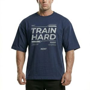 เสื้อยืดออกกำลังกายทรงโอเวอร์ไซส์ หนักแน่น ทนทาน ไซส์ใหญ่พิเศษ 240 GSM ผ้าฝ้าย 100% สตรีทแวร์ สำหรับออกกำลังกาย ผู้ชาย ผู้หญิง รับผลิตตามแบบ OEM ODM - Product Image 6