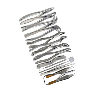 Ensemble d'instruments chirurgicaux dentaires en acier inoxydable, kit professionnel de forceps d'extraction dentaire pour les interventions dentaires - Product Image 4