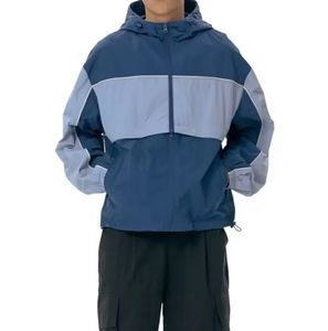 Chaqueta Cortavientos Personalizada de Última Tendencia 2026 para Hombre, Chaqueta Cortavientos con Estampado Personalizado, Atuendo Deportivo Elegante, Chaqueta Impermeable - Product Image 1