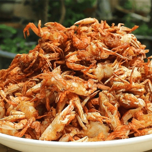 RETAIL VIETNAM Crispy Baby Crab Snack <b>Sweet</b> Spicy Flavor 3.53oz Jar for <b>Beer</b> Snacks Bars Restaurants and Seafood Retailers - Product Image 5