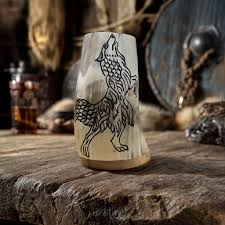 Taza de Cuerno de Buey Natural Personalizada de Alta Calidad, Taza Vikinga de Cuerno de Búfalo Real - Product Image 4
