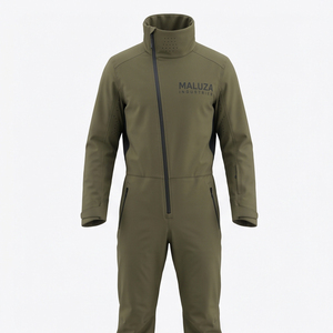 MALUZA INDUSTRIES Waterproof 10,000mm Windproof <b>Men's</b> Winter Sports <b>Jumpsuit</b> Outdoor Cold Weather Snow Jacket Pants - Product Image 1