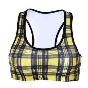 เสื้อชั้นในโยคะไร้ตะเข็บสำหรับผู้หญิง บราออกกำลังกายแบบมีฟองน้ำ ระบายอากาศได้ดี เหมาะสำหรับฟิตเนส ครอปท็อป สินค้าขายส่งจากสหรัฐอเมริกาและยุโรป กำลังเป็นที่นิยม - Product Image 1