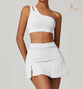 Vêtements de sport de yoga respirants imprimés écologiques à manches longues, compression, couleur unie, chauds, pour l'entraînement, taille élastique, légers, coupe-vent - Product Image 2