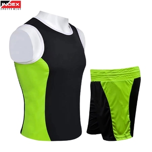 Oem Boxing Uniform Set Custom Printed Fight Jersey and Shorts Athletic Wear for Professional Training - Product Image 1