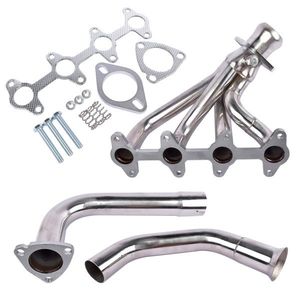 Chevy <b>S10</b> GMC Sonoma 2.2L L4 2WD 1994-2004 Engine Swap Stainless Header Kit Tuning Exhaust System - Product Image 5