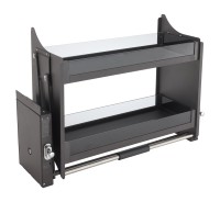 Mais Recente Cesto Organizador de Parede para Cozinha, Deslizante, Moderno, Tipo Prateleira