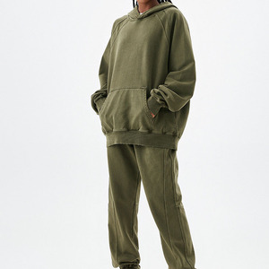 Sudadera con Capucha Unisex Oversize de Algodón 100% de 420G con Efecto Desgastado, Personalizable con Logotipo, Estilo Urbano, Moda de Invierno, Venta al por Mayor 2026, Ajuste OEM - Product Image 6