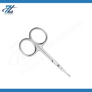 High Quality Stainless Steel Cuticle Scissors Professional Manicure <b>Nail</b> Shears Sharp Precision Cuticle Trimming Beauty Grooming - Product Image 5