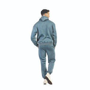 Servicio OEM, Hecho en Pakistán, Conjuntos Deportivos Unisex de Otoño, Elegantes, Sólidos, Casuales, Ecológicos, de Peso Medio, Personalizados, Mezcla de Nailon/Algodón - Product Image 3