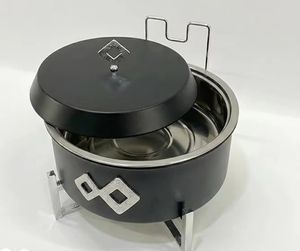 Luxury Stainless Steel Chafing Dish with Lid Buffet Food Warmer Serving Casserole Dish for Hotel Catering <b>Table</b> - Product Image 2