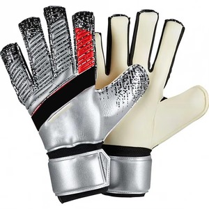 Wholesale Professional Soccer Goalkeeper Gloves Nylon Latex with Finger Protection for Training for Football Sports Scene - Product Image 3