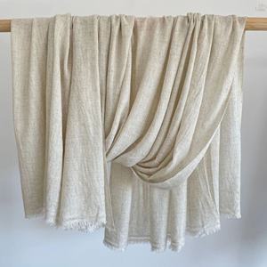 Luxe femmes hiver court gland Pashmina laine étole pur cachemire écharpe châle Logo personnalisé imprimé point châles traditionnels - Product Image 5