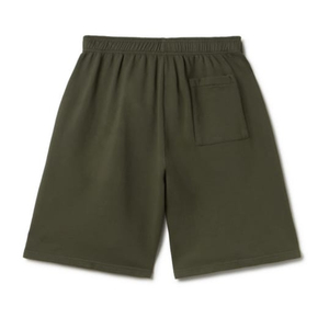 Sun Fade Black Acid Wash Sweat <b>Shorts</b> 100% Cotton <b>Fleece</b> Vintage Wash Regular Fit <b>Fleece</b> <b>Shorts</b> for Men With Logo - Product Image 4