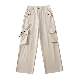 Pantalones Cargo de Mujer Estilo Urbano, Hechos a Medida, Largos, con Ajuste Cómodo, Logotipo Impreso, Varios Colores y Tallas - Product Image 4