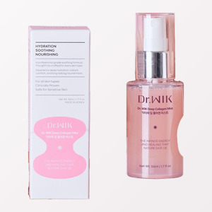 ผลิตภัณฑ์ดูแลผิวหน้าสไตล์เกาหลี K-Beauty Dr. Wick Deep Collagen Mist 50 มล. ผลิตในเกาหลี โทนเนอร์สำหรับผิวหน้าสำหรับทุกเพศ ใช้ได้กับเครื่องสำอางและผลิตภัณฑ์อื่นๆ - Product Image 1