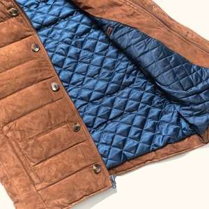 Chaleco de Cuero Sintético con Relleno de Plumón para Hombre Jackson – Chaleco Acolchado de Invierno con Aislamiento Premium, Chaqueta sin Mangas - Product Image 4