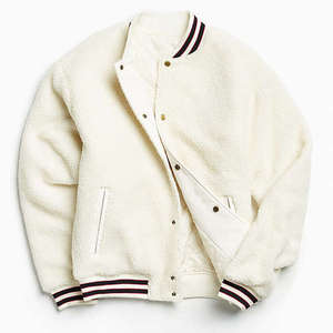 Winter <b>Jacket</b> letterman <b>jacket</b> men snap closure comfortable outerwear mens letterman <b>jacket</b> everyday fashion clothing - Product Image 6
