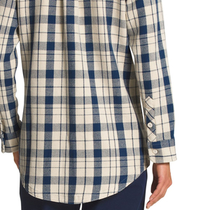 Nuevo Diseño, Camisas de Franela para Mujer, 100% Algodón, Sólidas, Transpirables, Manga Ancha, Casuales, Ecológicas, Servicio OEM - Product Image 5