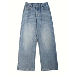Affordable Baggy Jeans Pant For Men With Good Quality Material And Relaxed Fit For Casual Wear - Product Image 1