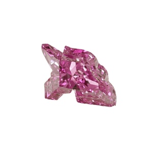 Diamants synthétiques cultivés en laboratoire HPHT CVD de qualité VVS VS, de couleur rose fantaisie, certifiés IGI GIA, 5 carats, vente en gros - Product Image 1