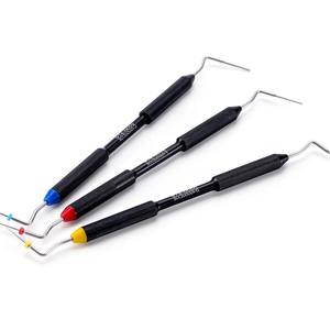 Kit de Escultura Dental con Compuesto Restaurador, Puntas de Precisión de Doble Extremo, Revestimiento Pulido Antideslumbrante, Codificación Manual de Color Amarillo y Rojo - Product Image 1