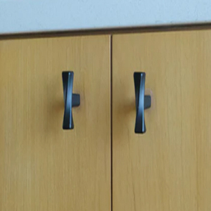 Twist T-Cabinet <b>Knob</b> New Design Metal <b>Knobs</b> Modern Matt <b>Black</b> Brass <b>Knob</b> Minimalist Drawer <b>Knob</b> - Product Image 2