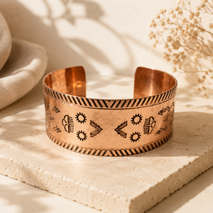 Copper Health <b>Bracelets</b> for Men Women Vintage <b>Adjustable</b> Magnetic <b>Bracelet</b> Fashion Pure Copper Jewelry - Product Image 3