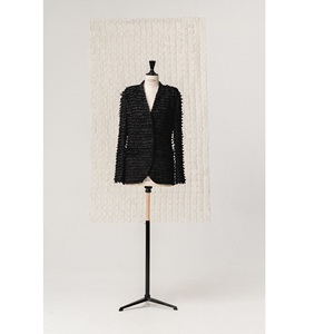 Ready To Ship Women Office <b>Blazer</b> Suit SOLVIRE TEXTURE <b>BLAZER</b> ODM Premium Linen Handcrafted Frayed Women's <b>Blazer</b> <b>Set</b> - Product Image 5