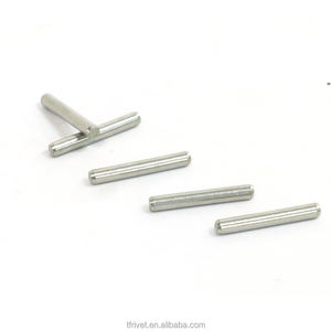 Pinos de Localização Cilíndricos de Aço Inoxidável OEM GB119.1 com Acabamento Brilhante e Sem Revestimento, Diâmetro da Cabeça de 3mm - Product Image 3