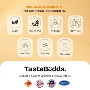 TASTEBUDDS Premium 15 secondes de liquide mangue noix de coco soupe instantanée en poudre secouer 24 mois de durée de conservation remplacement de repas pratique pour - Product Image 5